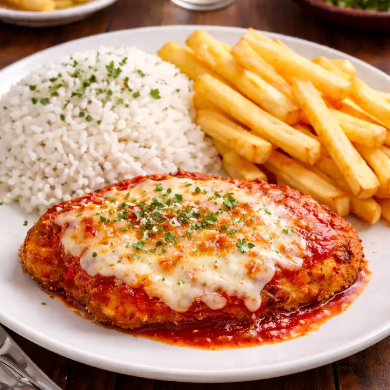 Parmegiana de Frango ao 4 Queijos - Individual